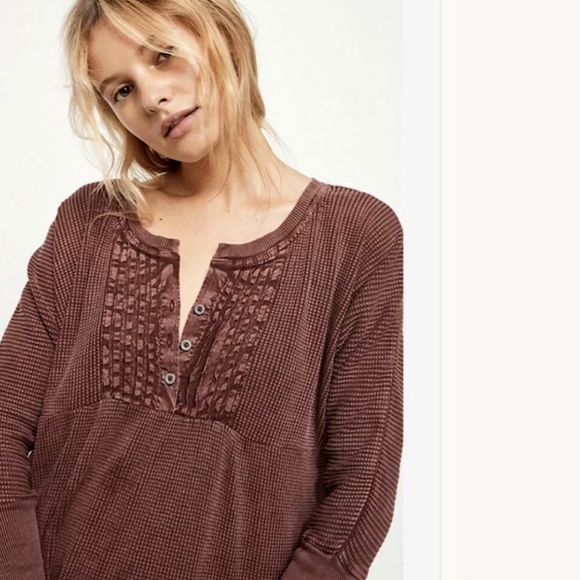 Free People One Jolene Mini Shoulder Long Sleeve Dress. M - Picture 4 of 6